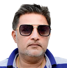 Daljit Singh, wearing a short natural hair system