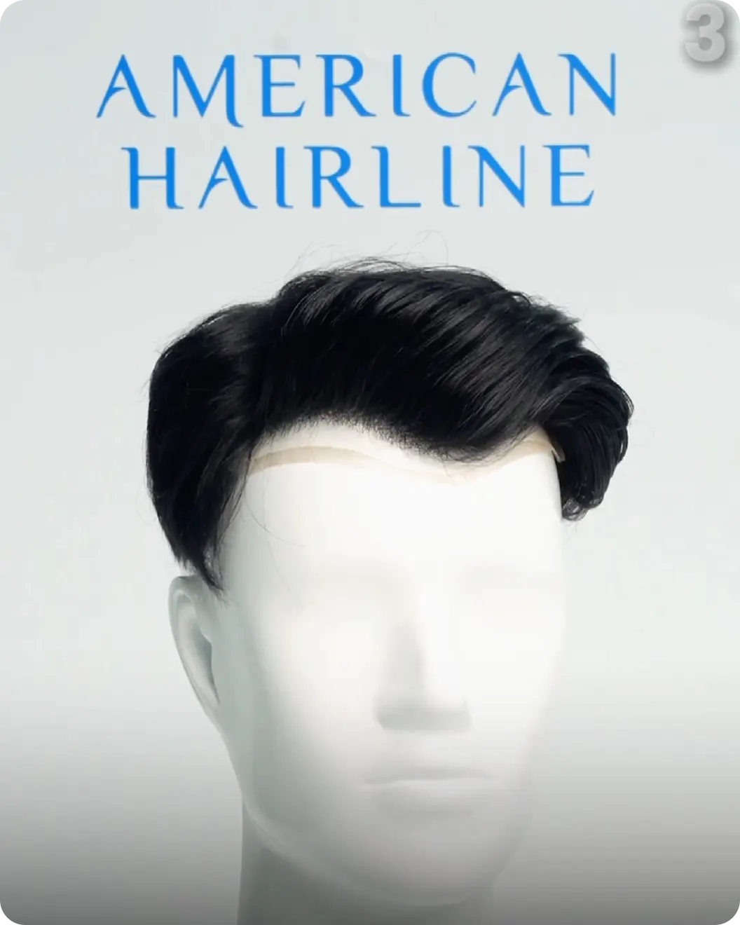 Black quiff system